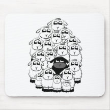 Black sheep mousepad