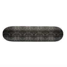 Black Snake Skin Skateboard