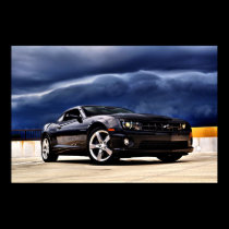 Black SS Camaro posters