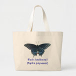 Black Swallowtail (Papilio polyxenes) tote bag