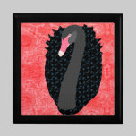 Black Swan Red Gift  Box gift boxes