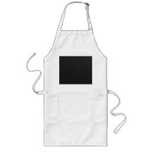 Black Tightly Woven Carbon Fibre Textured Apron