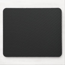 Black Tightly Woven Carbon Fibre Textured Mousepad