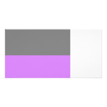 black top purple bottom 50 lightness.jpg photo greeting card