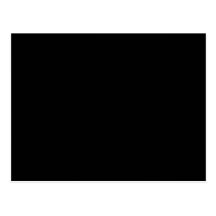 Black Trend Color Customized Template Blank Post Card