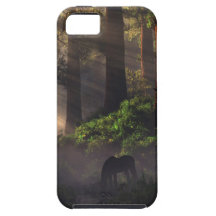 Black Unicorn Tough Case (iPhone 5) iPhone 5 Covers