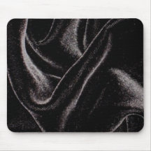 Black Velvet Mouse Pad
