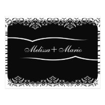Black Vintage - postcard