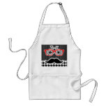 Black & White Houndstooth; Hipster Aprons