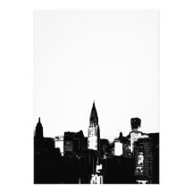 Black & White New York Invitation