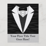 Black/White Tuxedo Custom Flyer