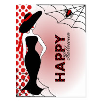 Black Widow postcards