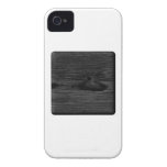 Black Wood Image. iPhone 4 Case-Mate Case