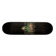 Black Woodland Albanian Eagle Skateboards