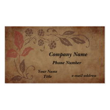 Blackberries Business Card