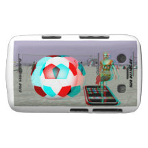 BlackBerry Bold Beach 3D Soccer Girl Case Blackberry Bold Cases