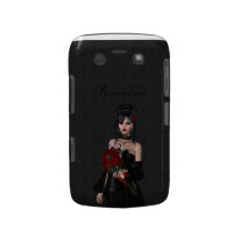 BlackBerry Bold Beautiful Gothic Bride Blackberry Bold Covers