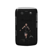 BlackBerry Bold Gothic Warrior Woman Blackberry Bold Case
