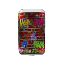 blackberry case with hip-hop graffitti