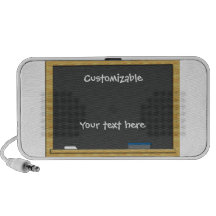 Blackboard Greeting - Customisable Speaker System