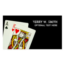 Blackjack Business Card