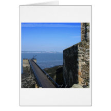 Blackness Castle Pier Greeting Cards