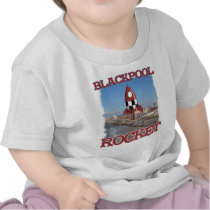 Blackpool Rocket t-shirts