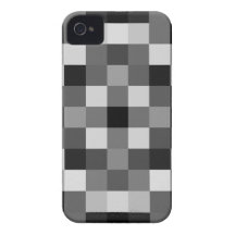 Blacks, Whites, and Shades of Greys iPhone 4 Cases
