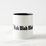 Blah Blah Blah Christmas Coffee Mugs