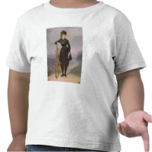 Blanche d'Antigny  and her Velocipede T-shirt