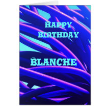 Blanche Greeting Card