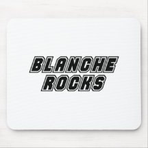 Blanche Rocks Mouse Pad