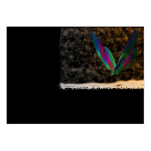 Blank Butterfly Business Card