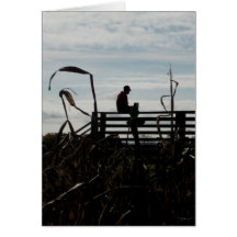 Blank_Corn Field Son Greeting Cards
