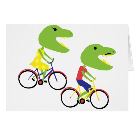 blank hipster dino card