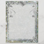 Blank Pearl Essence Paper Colour Silverleaf Full Color Flyer