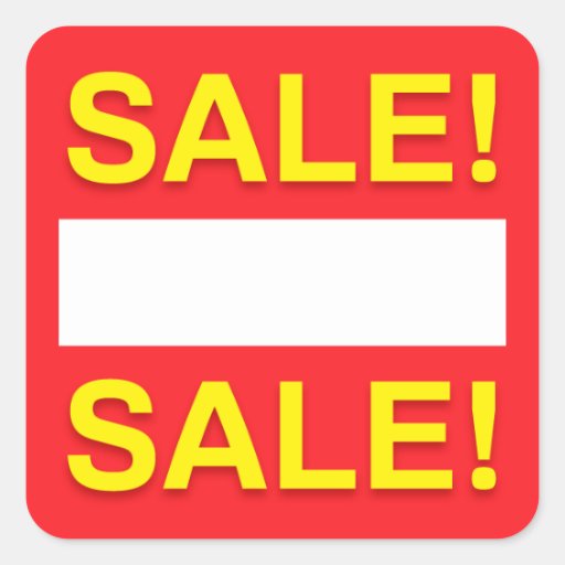 Price Tag Stickers & Sticker Designs