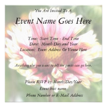 Blanket Flower Bloom Invitations