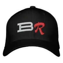 BlaqRiva BR initials Embroidered Hat