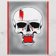 Bleeding Skull Flyers
