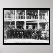 Blenkers Brigade Headquarters 1864 Print