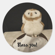 Bless you! stickers
