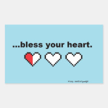 Bless Your Heart sticker