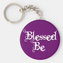 Blessed Be Key Chain