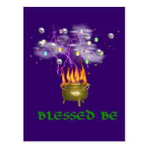 Blessed Be Postcard