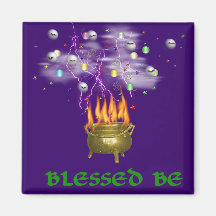 Blessed Be Refrigerator Magnet