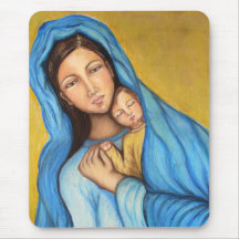 Blessed Mother Mousemat