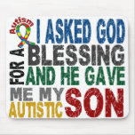 Blessing 5 SON Autism T-Shirts & Apparel Mousepad
