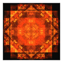 Blessing Abstract Art Custom Announcement