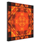 Blessing Abstract Art Wrapped Canvas Print
